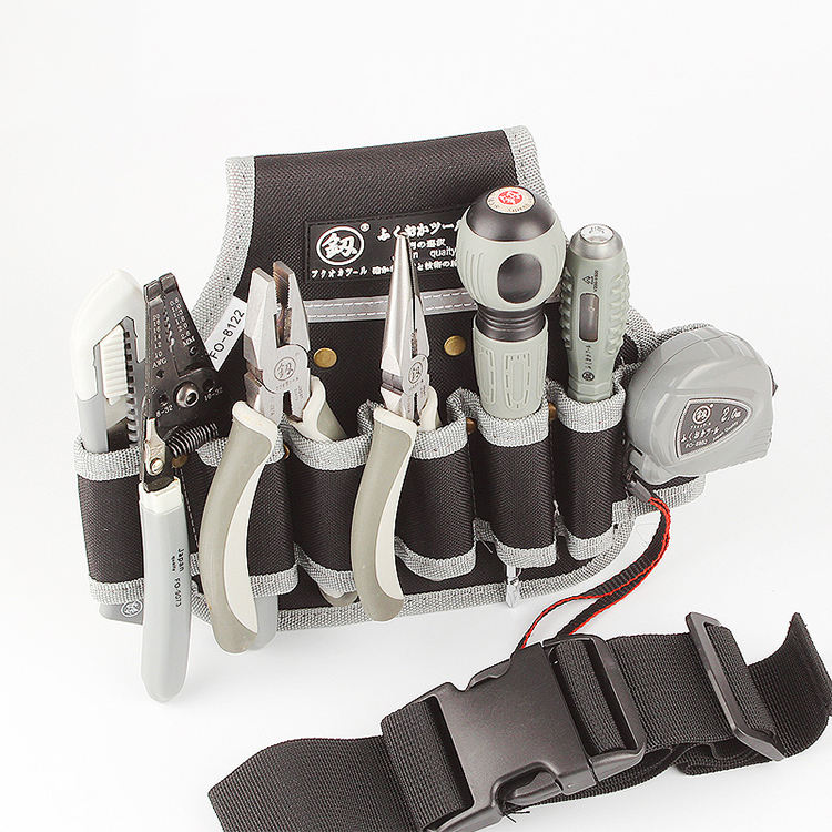 The Electrician Waist Toolkit Gardening Work Tool Belt Bag Pouch