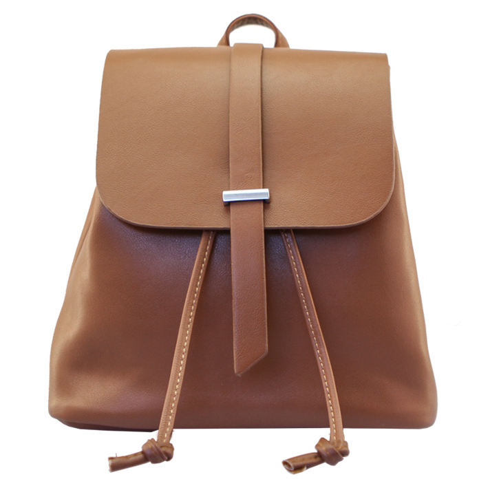 青少年女孩女士休闲时髦小pu皮革学校背包大学书包女